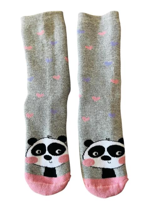 Sosete copii,Interior tip prosop,imprimeu Panda ,Engros